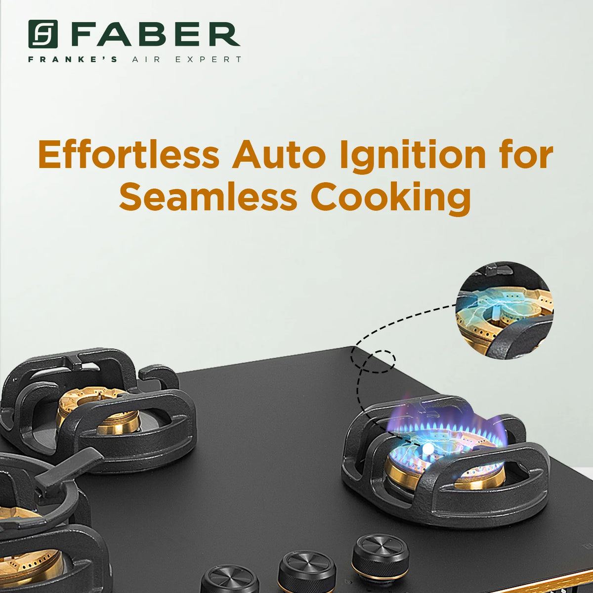 Faber Hob Verona HD723 CI FFD AI 72 cm Built-In Gas Hob – 3 Brass Burners, Flame Failure Safety & Cast Iron Pan Supports-14
