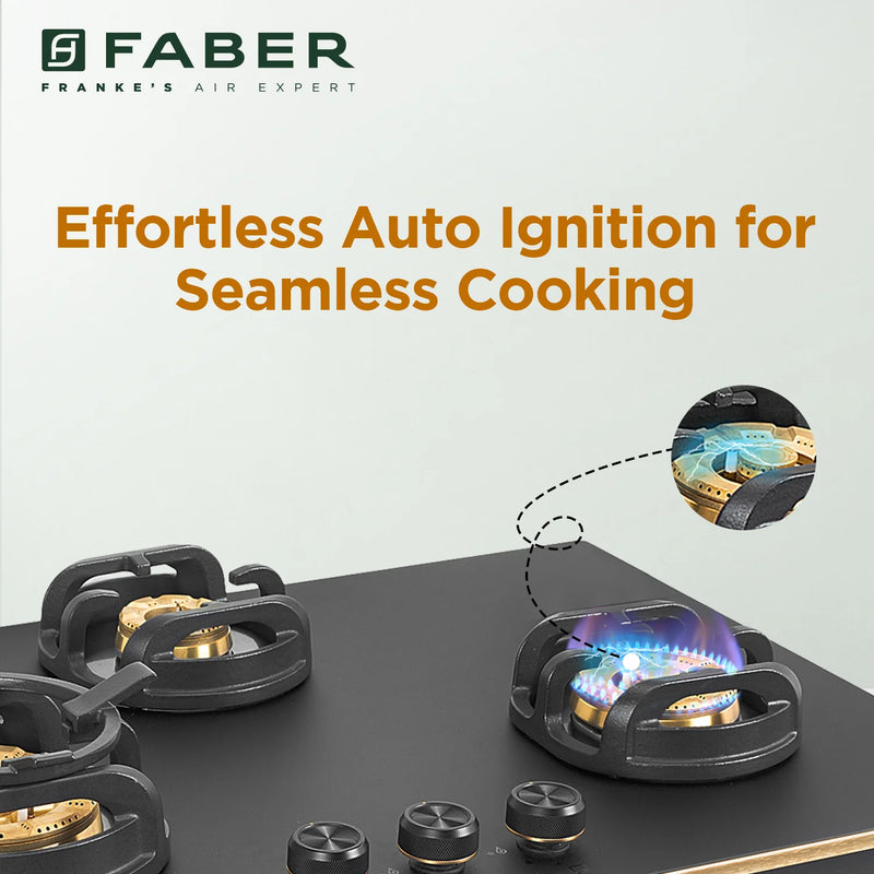 Faber Hob Verona HD783 CI FFD AI 75 cm Built-In Gas Hob – 3 Brass Burners, Flame Failure Safety & Auto-Ignition-15