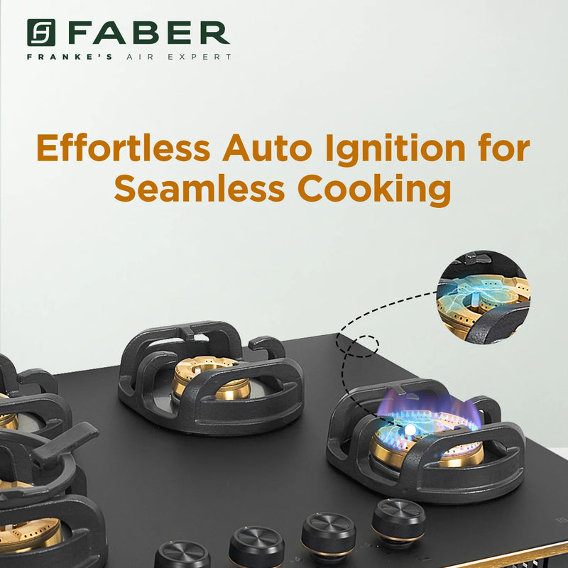 Faber Verona IND HD-724 CI FFD AI 72 cm Built-In Gas Hob – 4 Brass Burners, Flame Failure Safety & Auto-Ignition-14