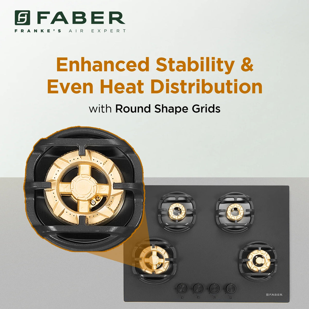 Faber Verona IND HD-724 CI FFD AI 72 cm Built-In Gas Hob – 4 Brass Burners, Flame Failure Safety & Auto-Ignition-15