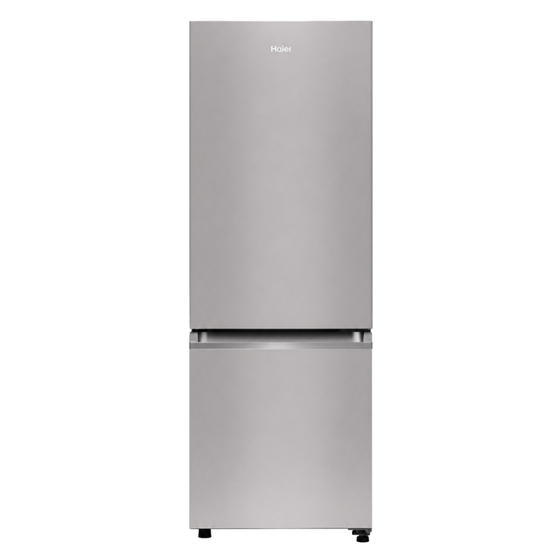 Haier 237L 2 Star Titanium Steel Bottom Mount Refrigerator (HRB-2872IETSA-P)-1