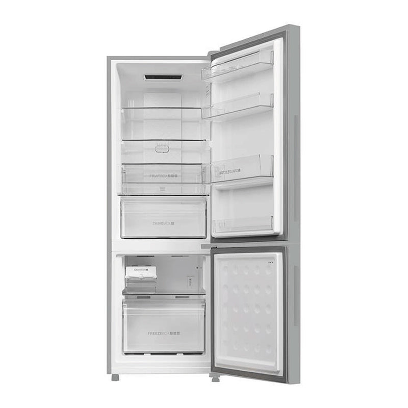Haier 265L 2 Star Nickel Steel Bottom Mount Refrigerator  Model: HRB-3152IBNSA-P-4