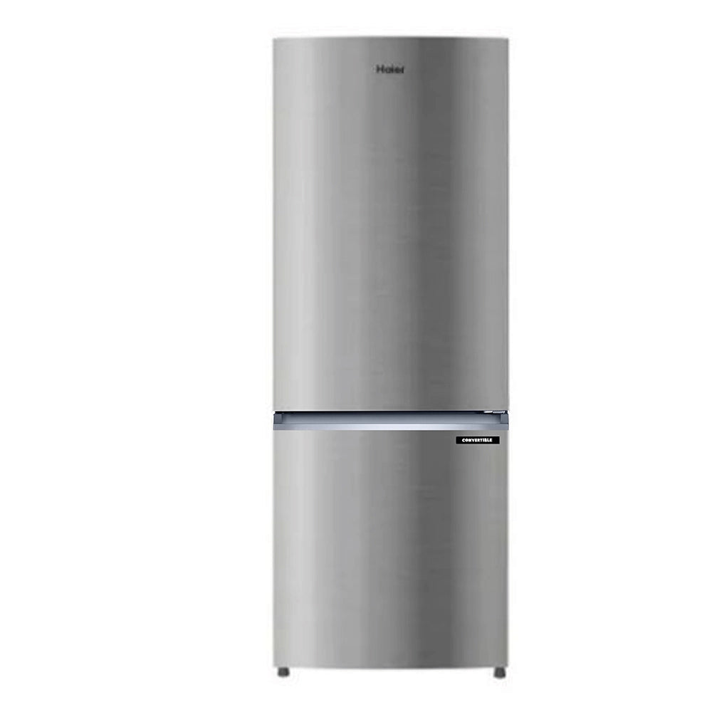 Haier 265L 2 Star Nickel Steel Bottom Mount Refrigerator  Model: HRB-3152IBNSA-P
