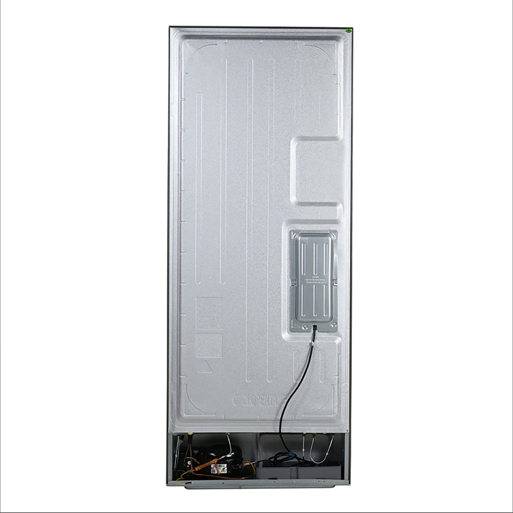 Haier 325L 2 Star Black White Glass Bottom Mount Refrigerator | HRB-3752KWGA-P-7