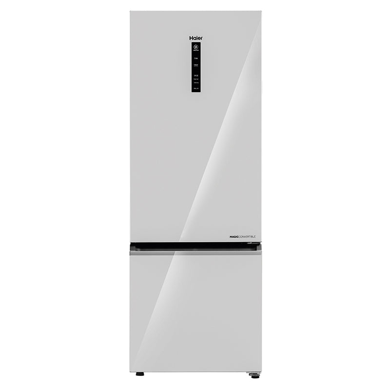 Haier 325L 2 Star Mirror Glass Bottom Mount Refrigerator (HRB-3752PMGA-P)-1