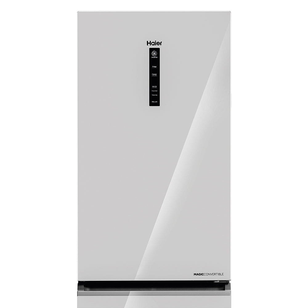 Haier 325L 2 Star Mirror Glass Bottom Mount Refrigerator (HRB-3752PMGA-P)-5