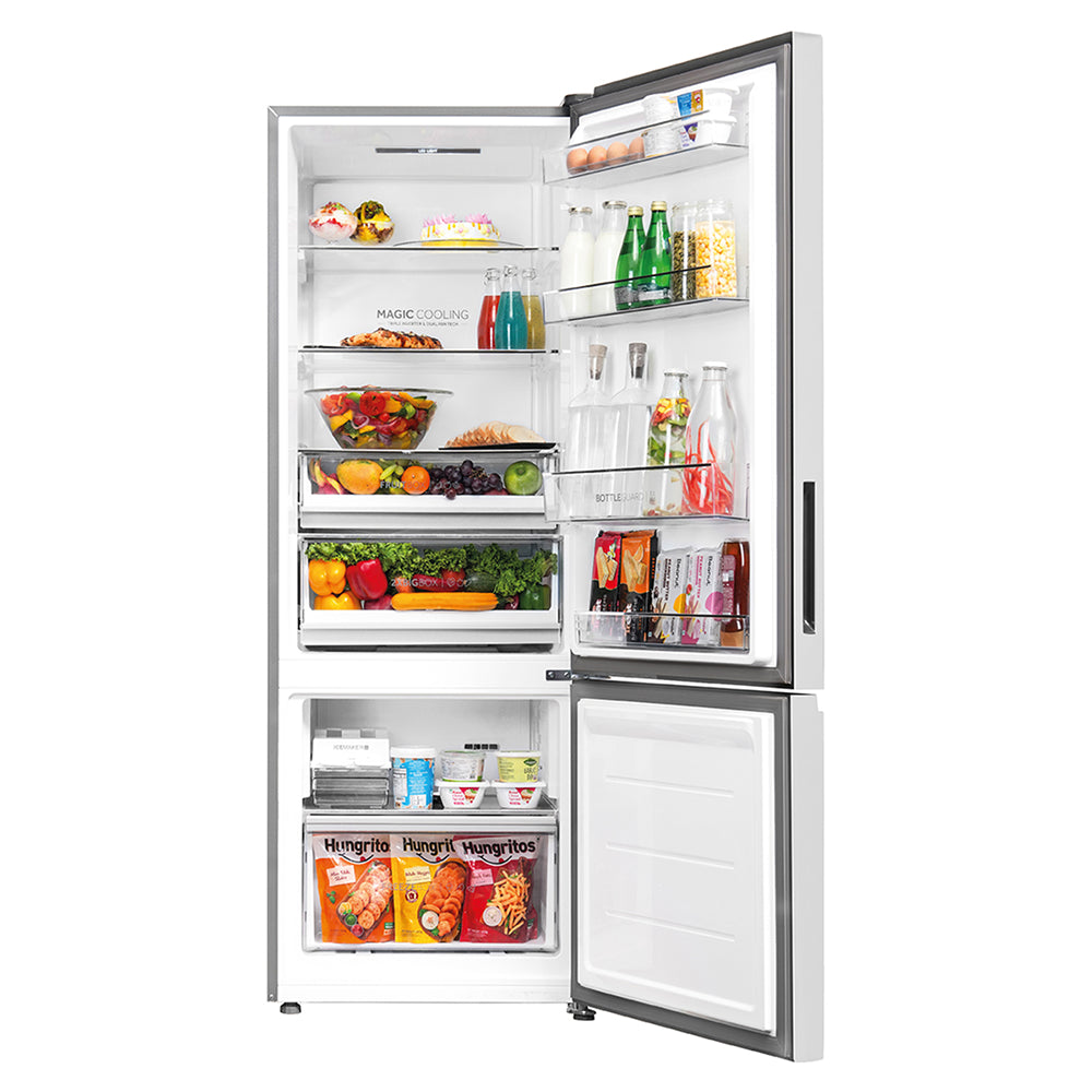 Haier 325L 2 Star Mirror Glass Bottom Mount Refrigerator (HRB-3752PMGA-P)