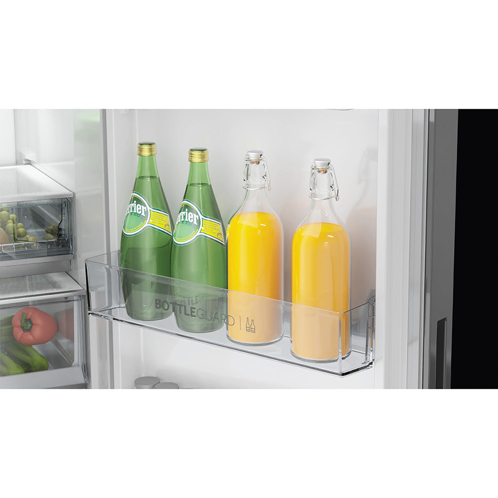 Haier 445L 2 Star Black Glass Bottom Mount Refrigerator  Model: HRB-4952CKGA-P-4