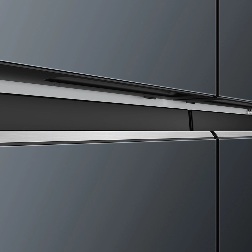 Haier Lumiere 520L 3 Star Mirror Glass French Door Refrigerator with Smart Sense AI | HRB-600MGU1-7