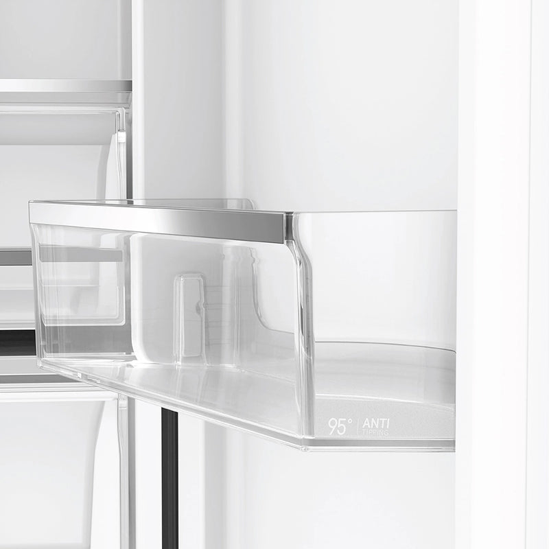 Haier Lumiere 520L 3 Star Mirror Glass French Door Refrigerator with Smart Sense AI | HRB-600MGU1-16