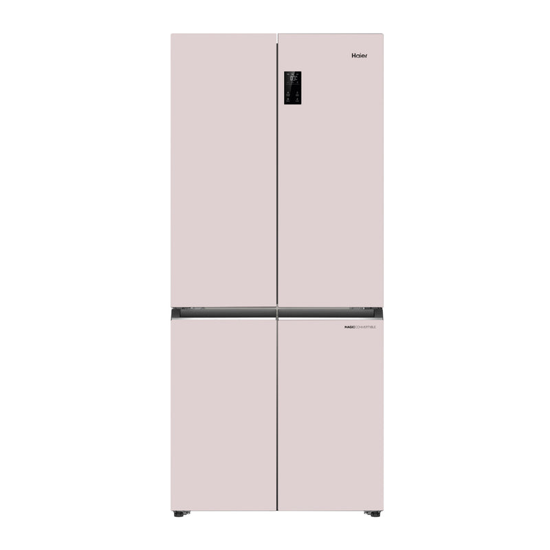 Haier Lumiere 520L 3 Star Mauve Pink French Door Refrigerator (HRB-600MP)-1