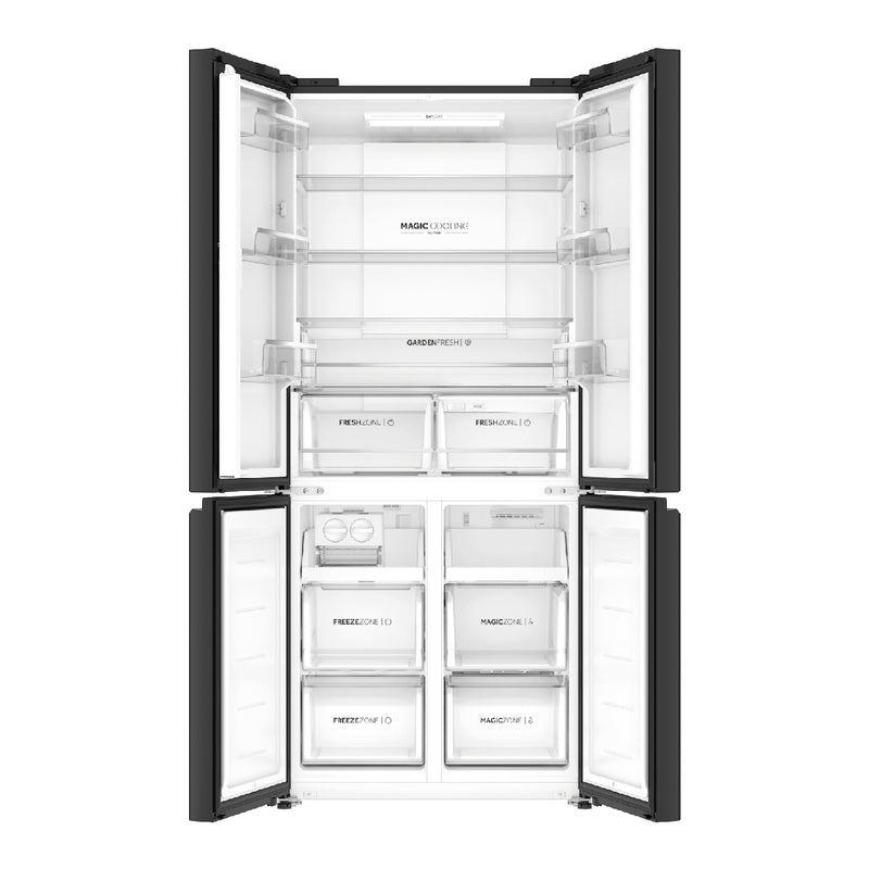 Haier Lumiere 520L 3 Star Mauve Pink French Door Refrigerator (HRB-600MP)-5