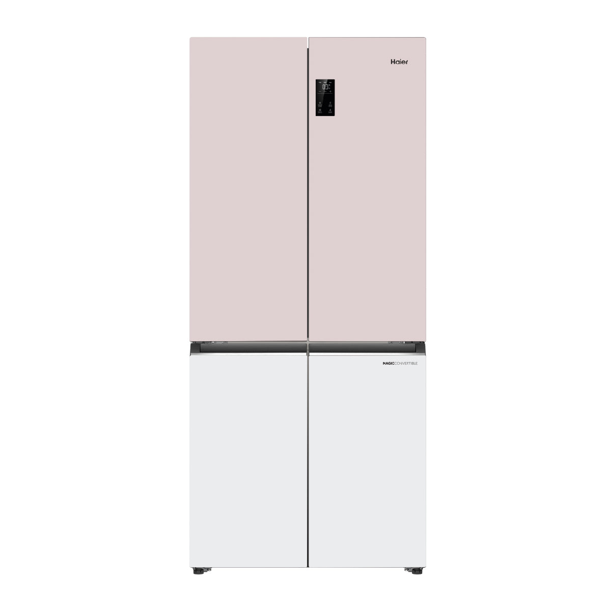 Haier Lumiere 520L 3 Star Rosette White French Door Refrigerator (HRB-600RW)-5