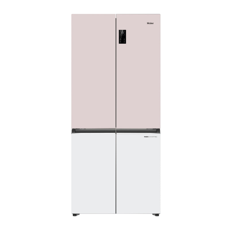 Haier Lumiere 520L 3 Star Rosette White French Door Refrigerator (HRB-600RW)-5