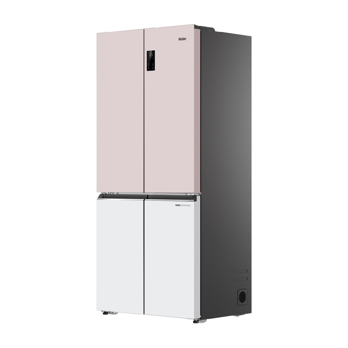 Haier Lumiere 520L 3 Star Rosette White French Door Refrigerator (HRB-600RW)-1