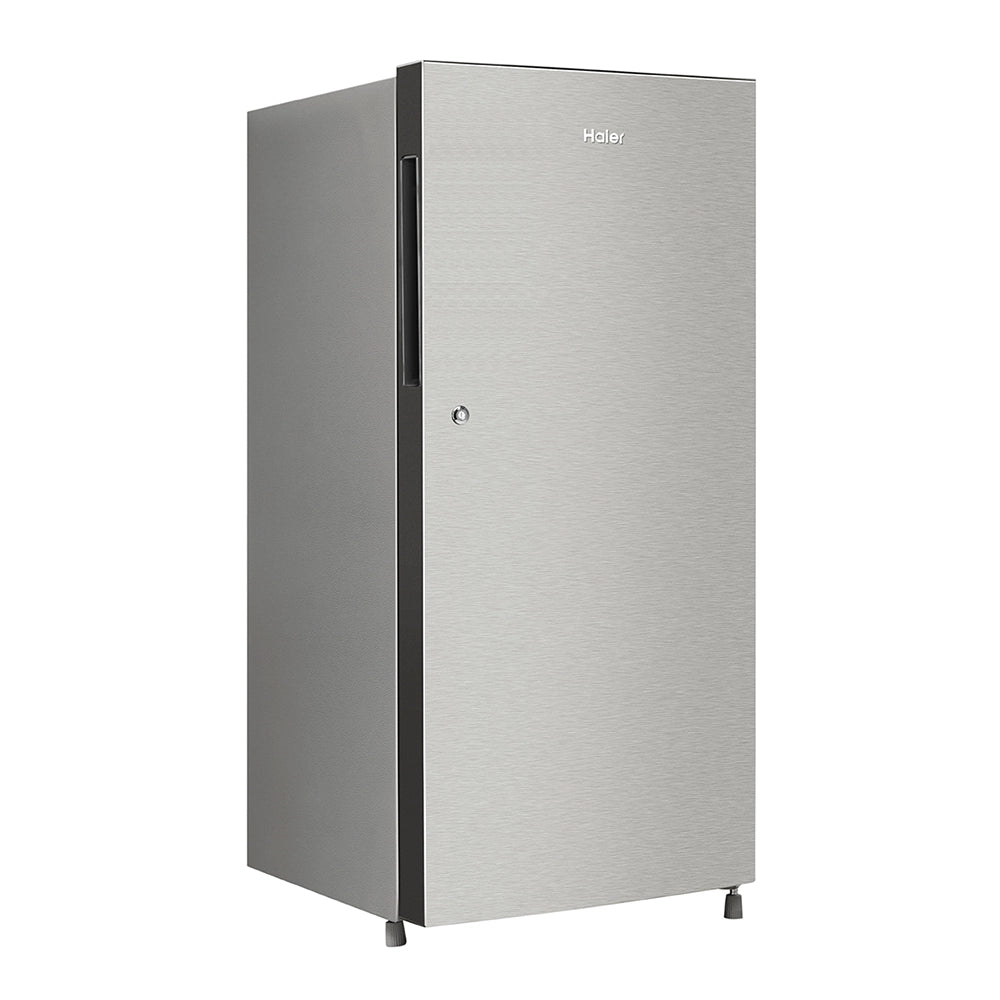 Haier 190L 3 Star Nickel Steel Single Door Refrigerator | HRD-2103BNSA-P