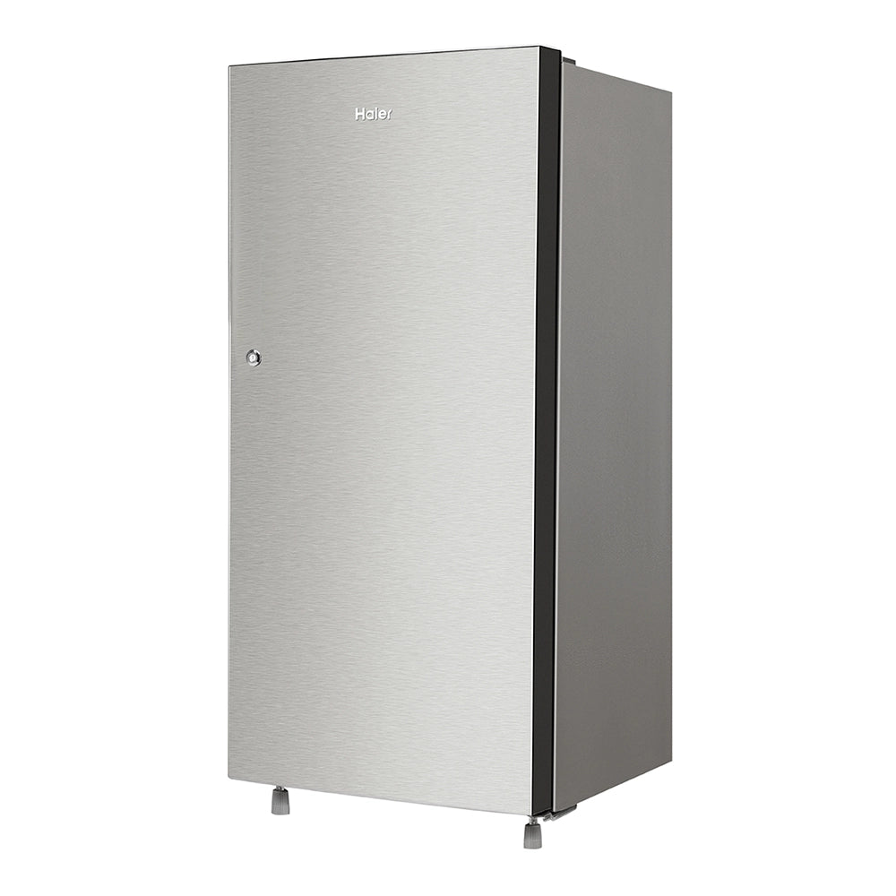 Haier 190L 3 Star Nickel Steel Single Door Refrigerator | HRD-2103BNSA-P-3