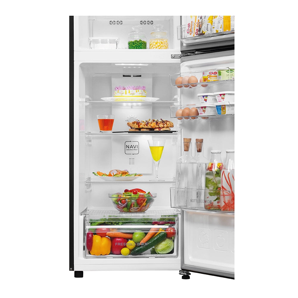 Haier 240L 2 Star Wave Glass Double Door Refrigerator  (HRF-2902EWGA-P)-7