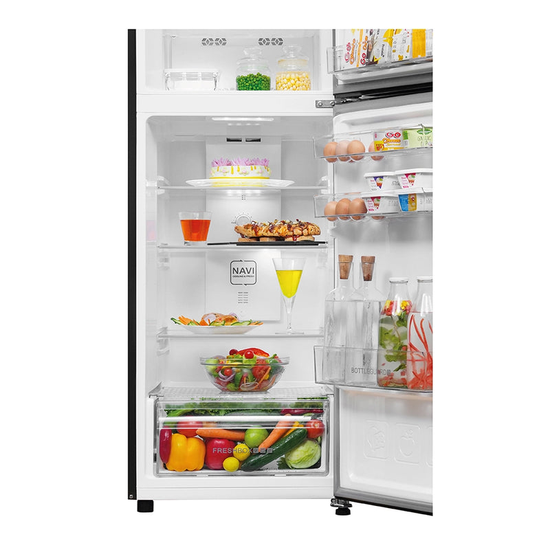 Haier 240L 2 Star Wave Glass Double Door Refrigerator  (HRF-2902EWGA-P)-7