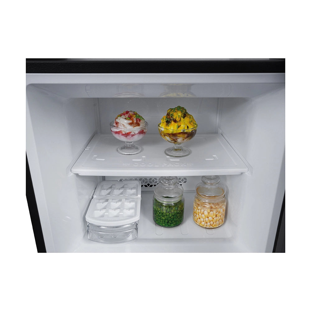 Haier 240L 2 Star Wave Glass Double Door Refrigerator  (HRF-2902EWGA-P)-8