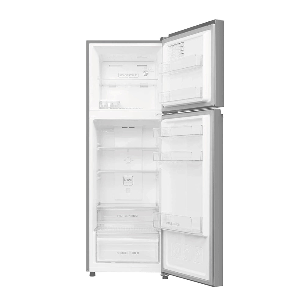 Haier 240L 2 Star Brushline Silver Double Door Refrigerator (HRF-2902IBBSA-P)-4