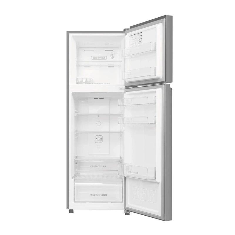 Haier 240L 2 Star Brushline Silver Double Door Refrigerator (HRF-2902IBBSA-P)-4