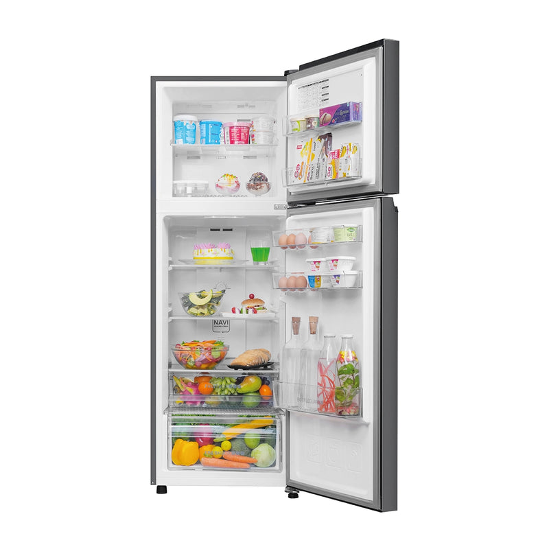 Haier 240L 2 Star GE Black Double Door Refrigerator | HRF-2902IBGBA-P-6