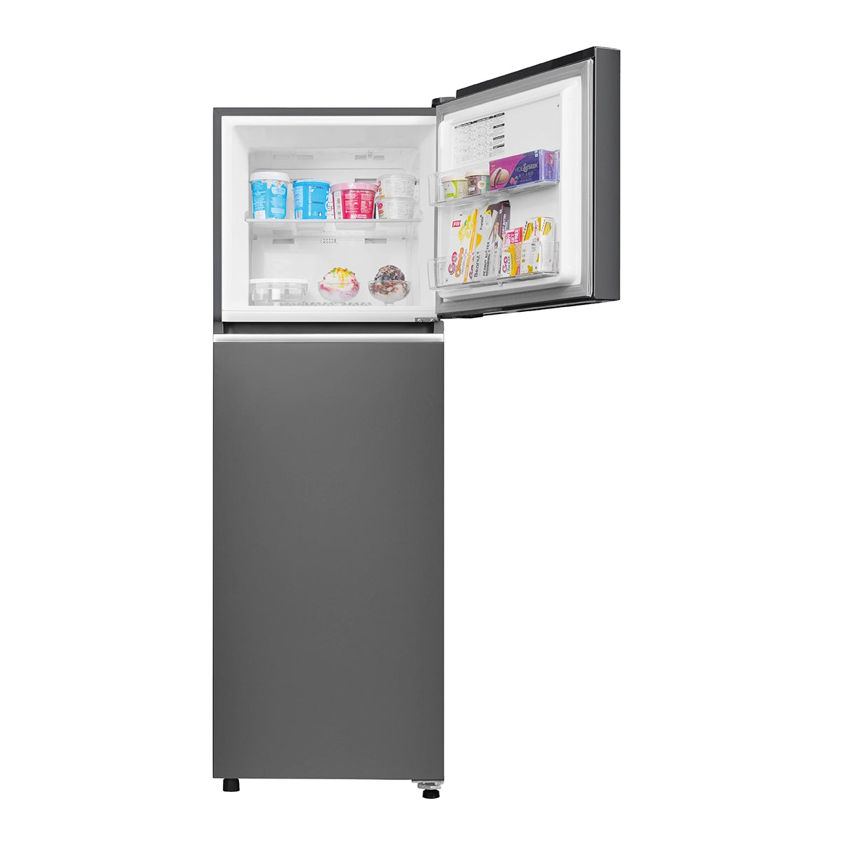 Haier 240L 2 Star GE Black Double Door Refrigerator | HRF-2902IBGBA-P-2