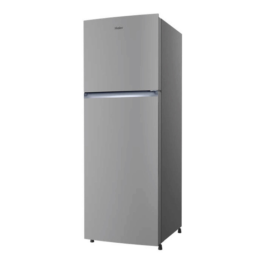 Haier 240L 2 Star Brushline Silver Double Door Refrigerator (HRF-2902IEBSA-P)-1