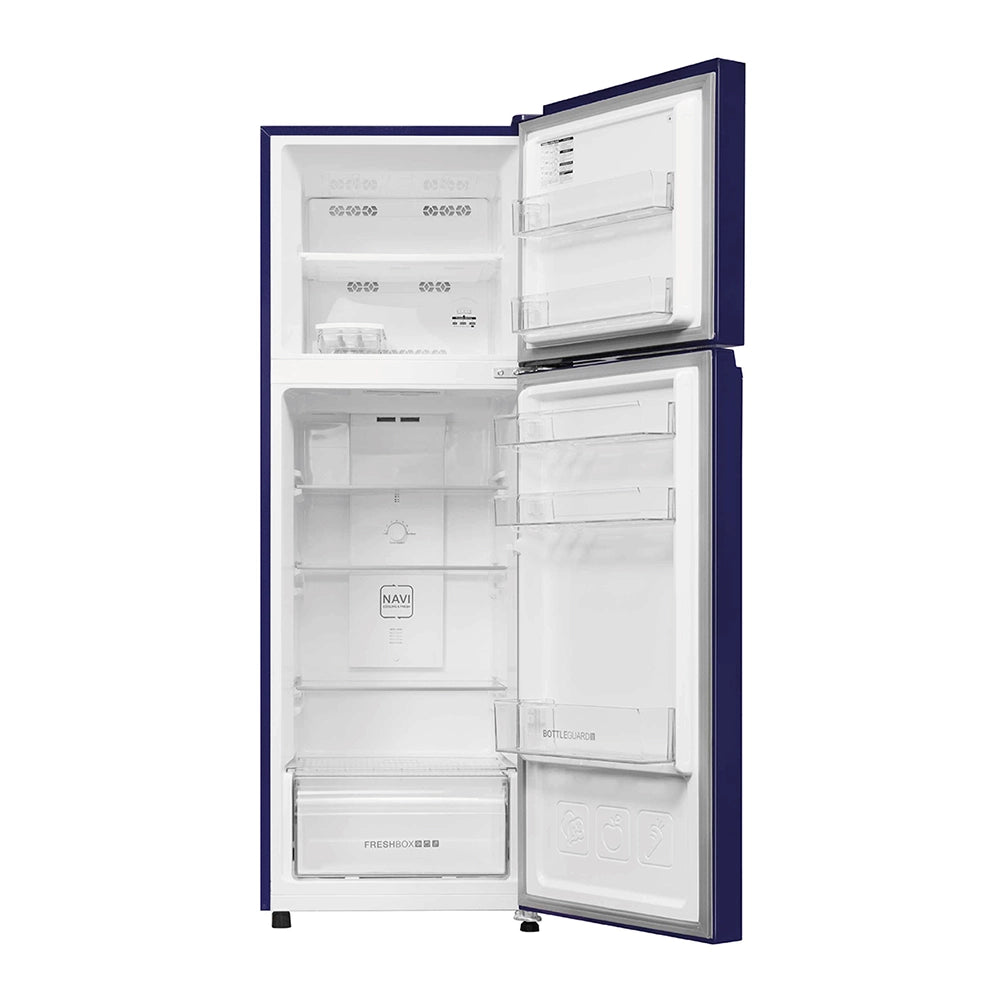 Haier 240L 2 Star Marine Blossom Double Door Refrigerator  (HRF-2902IEMBA-P)-4