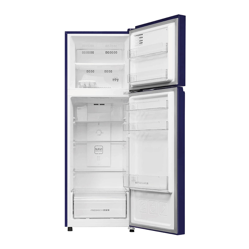 Haier 240L 2 Star Marine Blossom Double Door Refrigerator  (HRF-2902IEMBA-P)-4