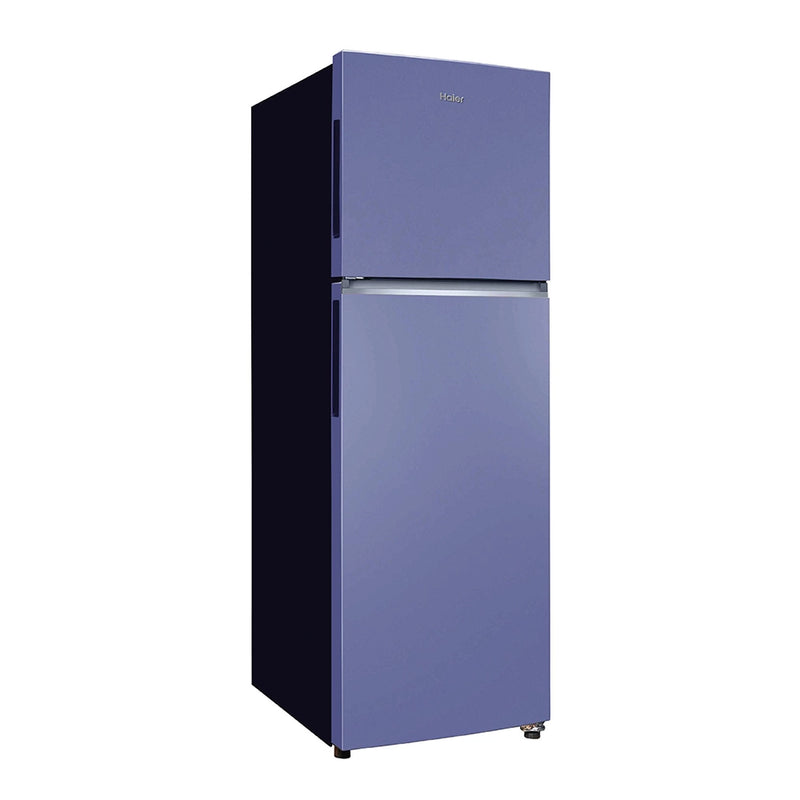 Haier 240L 2 Star Radish Blue Double Door Refrigerator (HRF-2902IERBA-P)-5