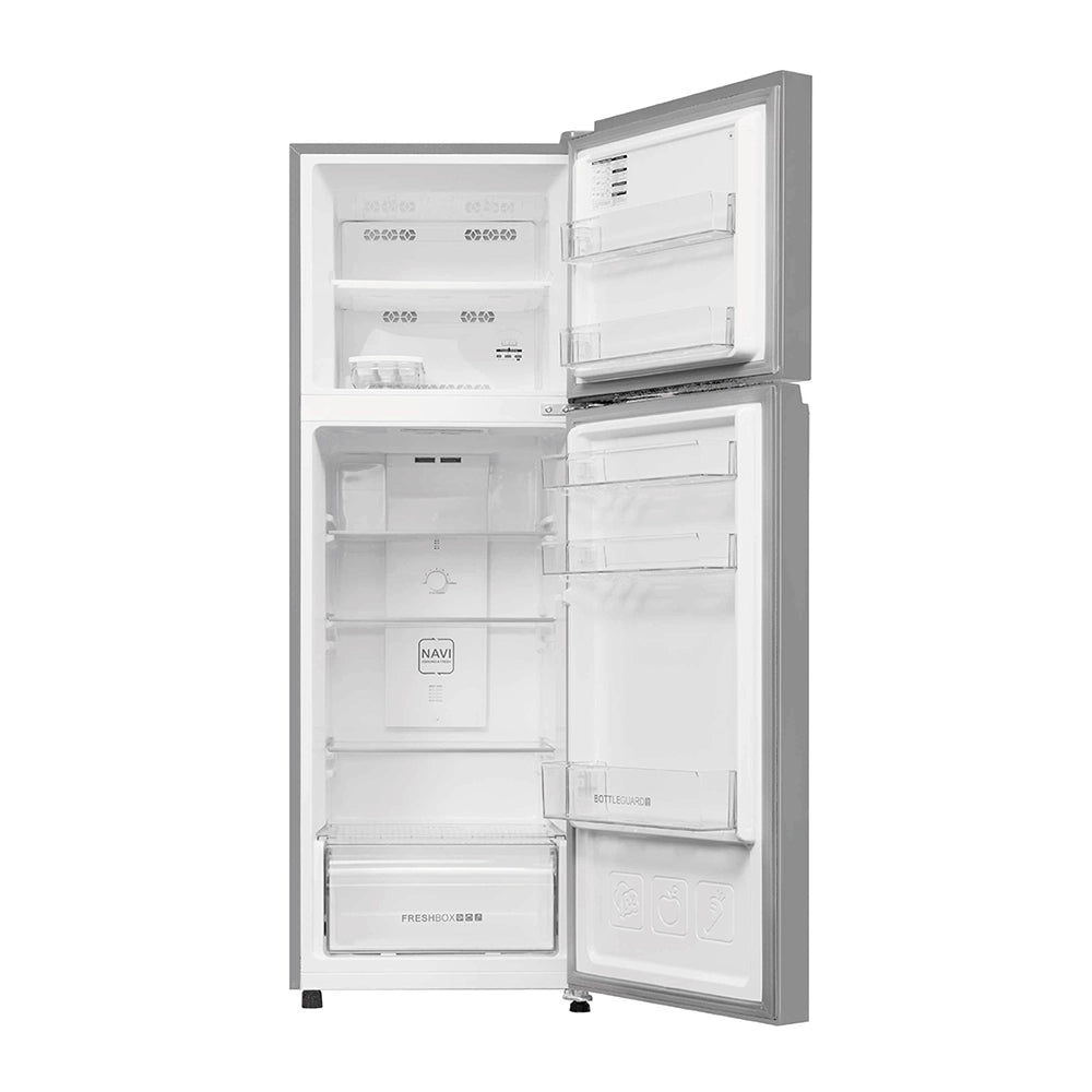 Haier 240L 2 Star Radish Blue Double Door Refrigerator (HRF-2902IERBA-P)-4