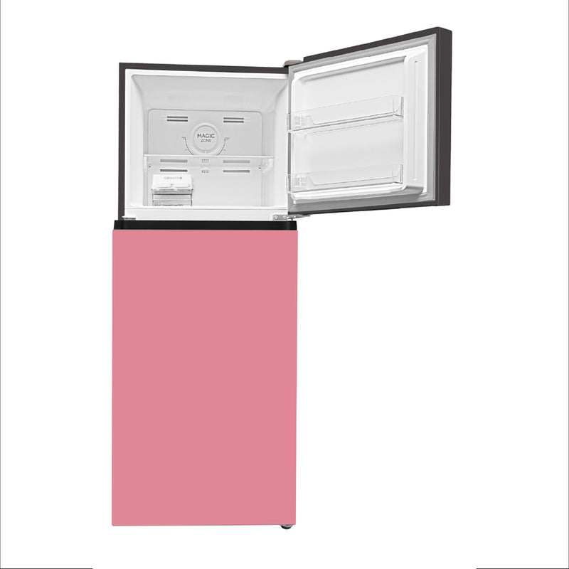 Haier 328L 2 Star Cream Pink Glass Double Door Refrigerator  (HRF-3782CPGA-P)-7