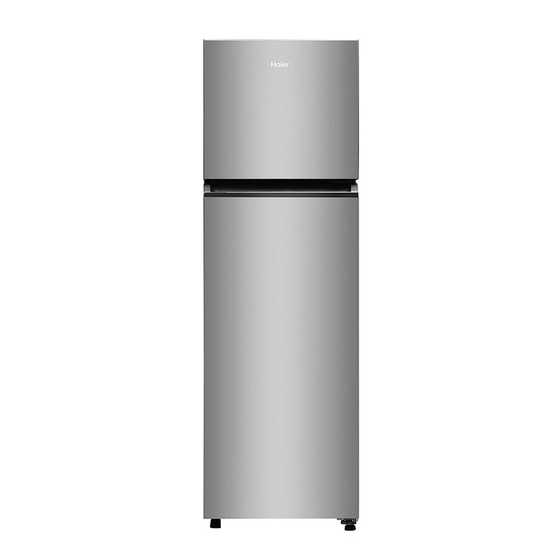Haier 268L 2 Star Nickel Steel Double Door Refrigerator (HRF-3182IENSA-P)-1
