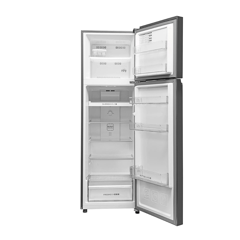 Haier 268L 2 Star Nickel Steel Double Door Refrigerator (HRF-3182IENSA-P)-6