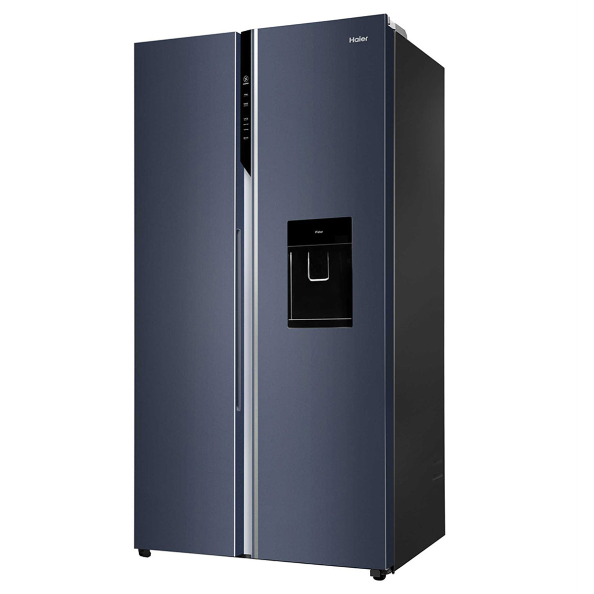 Haier 596L 3 Star Ultramarine Steel Smart Convertible Side-by-Side Refrigerator | HRS-682WUSU1-3