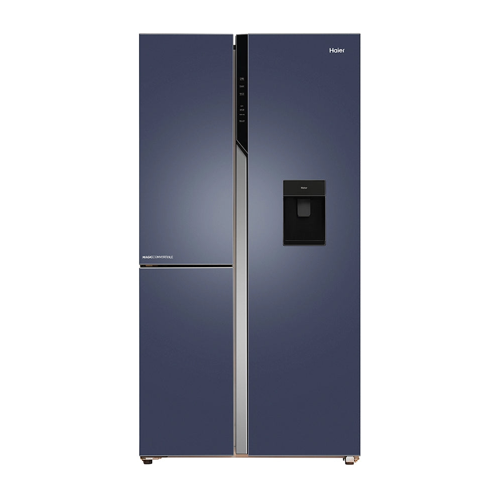 Haier 592L Graphite Black 3 Door Smart Convertible Refrigerator | HRT-683WGKU1