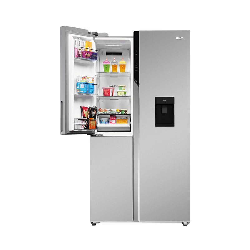 Haier 598L 3 Star Inox Steel 3 Door Smart Convertible Side-by-Side Refrigerator | HRT-683WISU1-7