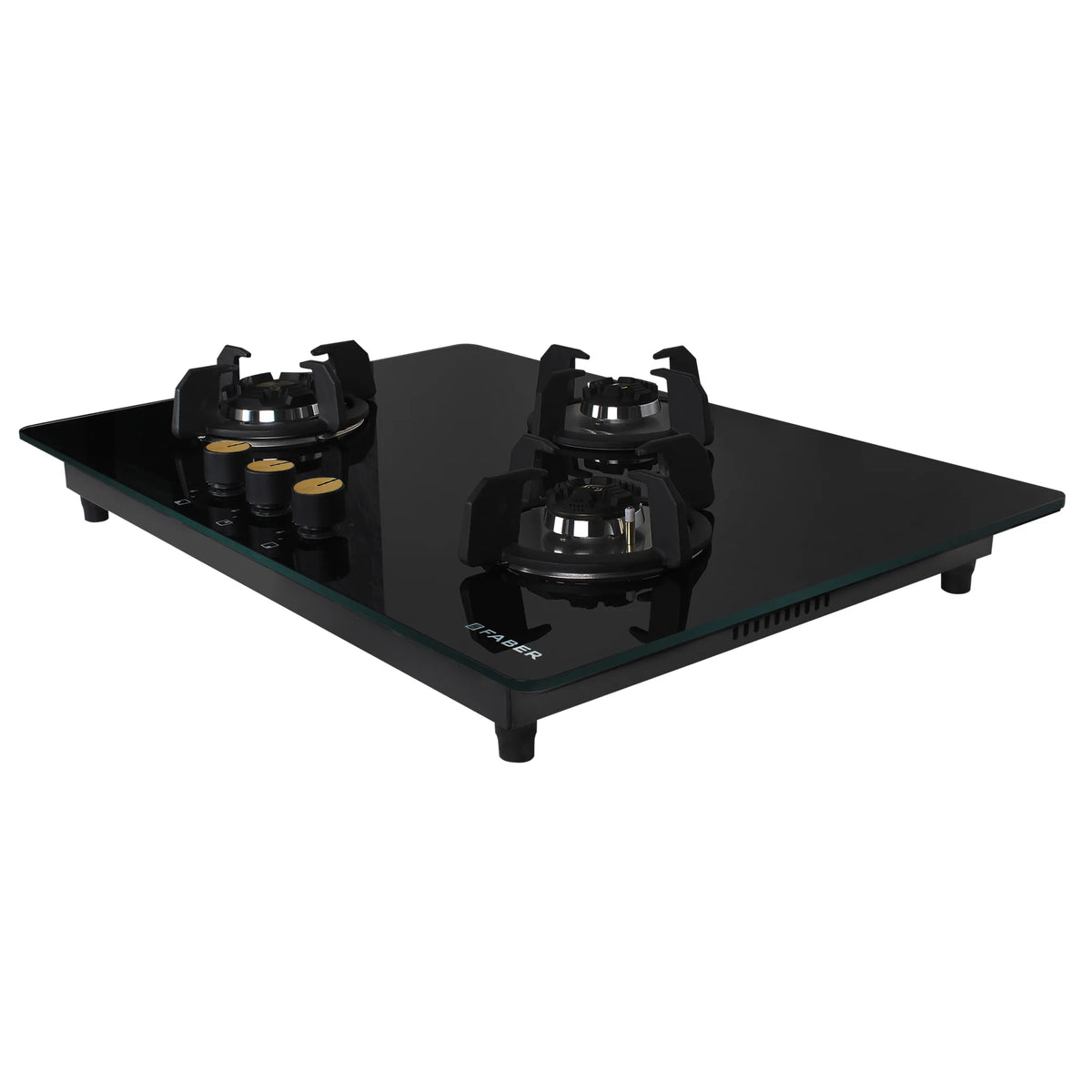 Faber Hob Maxus HT783 CRS BR CI AI – 3-Burner Brass Gas Hob, 78cm, Cast Iron Pan Support, Auto Ignition-6