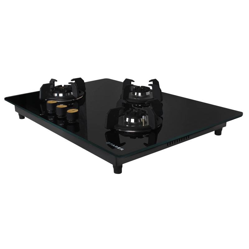 Faber Hob Maxus HT783 CRS BR CI AI – 3-Burner Brass Gas Hob, 78cm, Cast Iron Pan Support, Auto Ignition-6