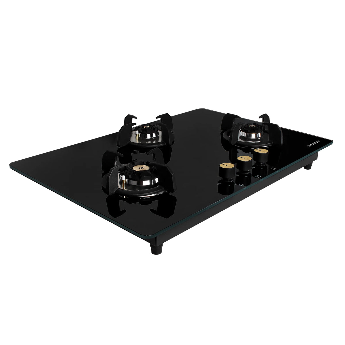 Faber Hob Maxus HT783 CRS BR CI AI – 3-Burner Brass Gas Hob, 78cm, Cast Iron Pan Support, Auto Ignition-7