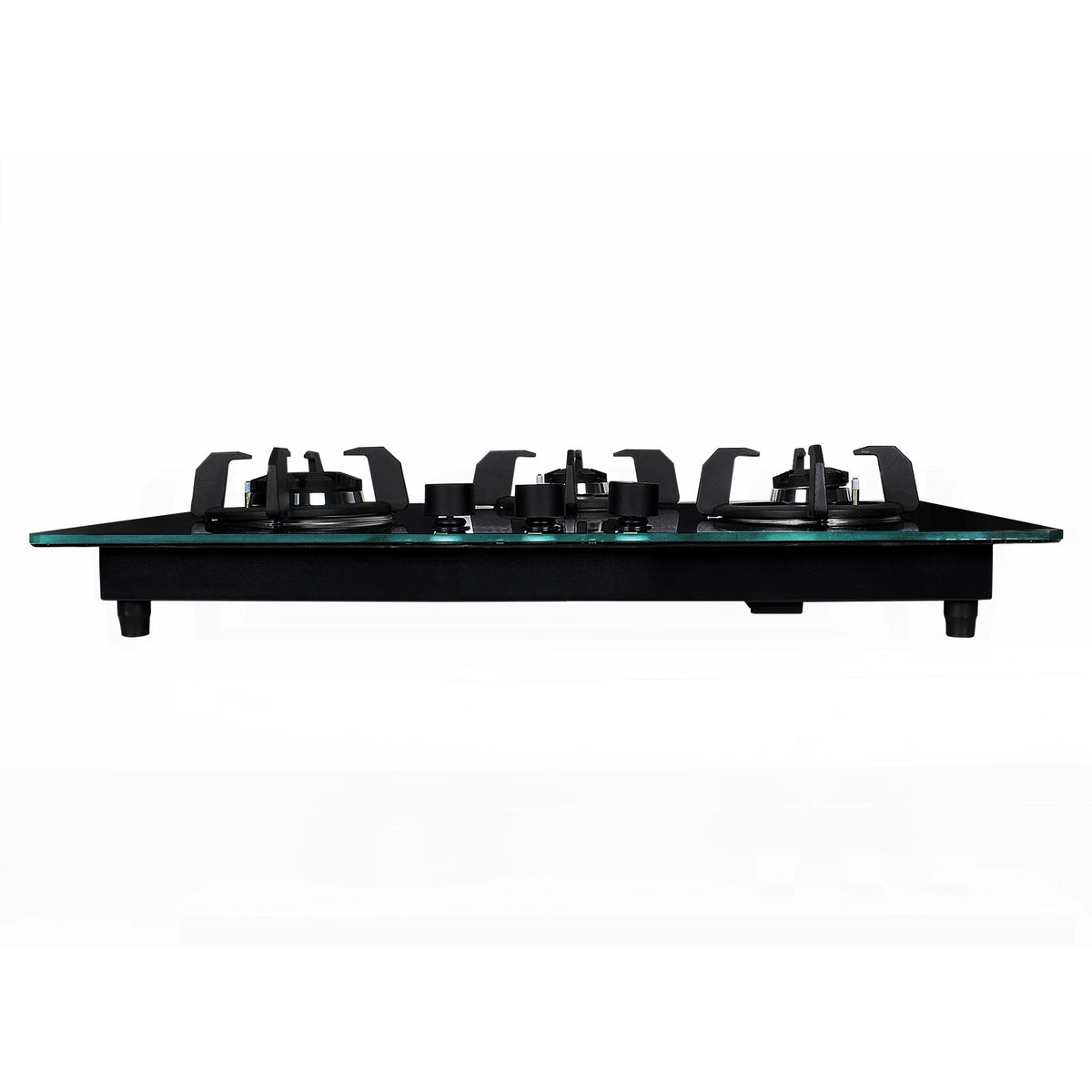Faber Hob Maxus HT803 CRS BR CI AI – 3-Burner Brass Gas Hob, Tempered Black Glass, Auto Ignition, 80cm-2