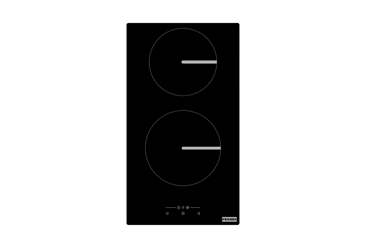 Faber FBH 32 BK Built-in Induction Hob – 2 Induction Zones, 3700W Power, 9-Level Touch Control, Timer & Safety Protection-3