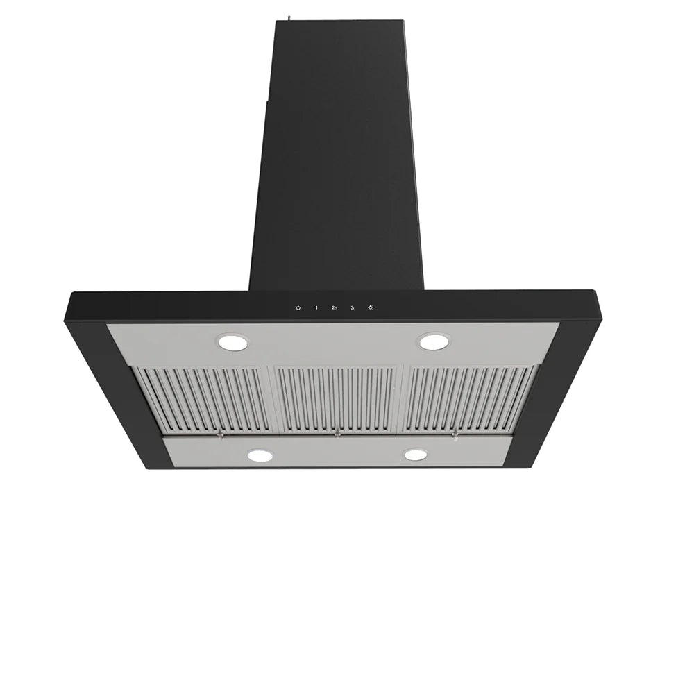 Faber Janus Isola smart DTC BK 90 cm Island/ Ceiling Mounted Chimney – 1400 m³/hr Suction, Dual Touch Control-4