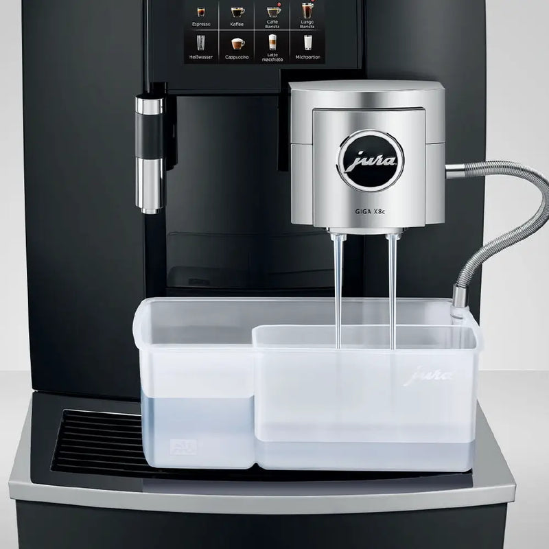 Jura GIGA X8C Automatic Coffee Machine – Commercial Coffee Maker with Dual Ceramic Grinders, 4.3” Touch Display & Smart Connectivity (Aluminium Black)-3