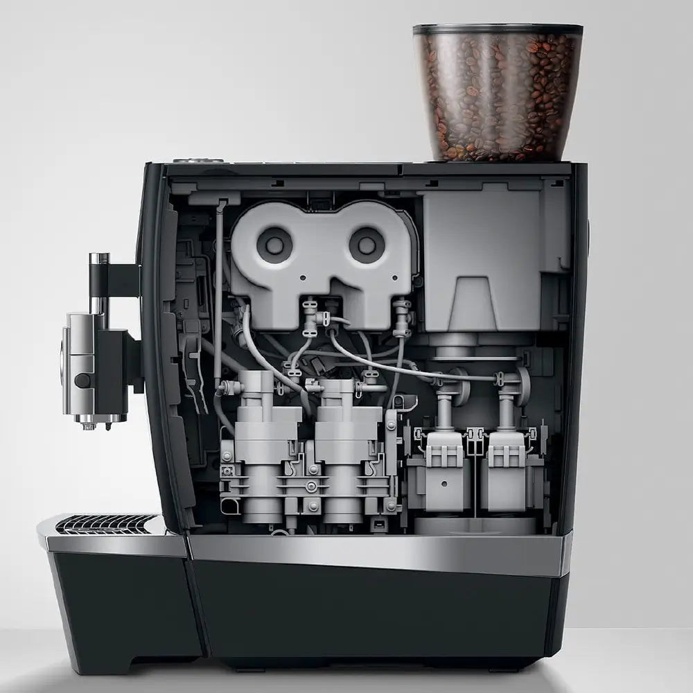 Jura GIGA X8C Automatic Coffee Machine – Commercial Coffee Maker with Dual Ceramic Grinders, 4.3” Touch Display & Smart Connectivity (Aluminium Black)-4