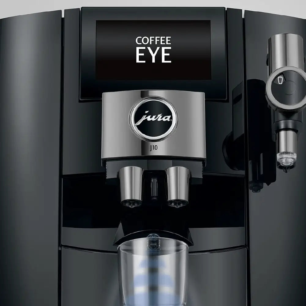 Jura J10 (Latest 2025 Model) Automatic Coffee Machine – 42 Specialty Drinks, Cold Brew & Sweet Foam Technology, P.A.G.2+ Grinder, 4.3” Touch Display (Piano Black)-5