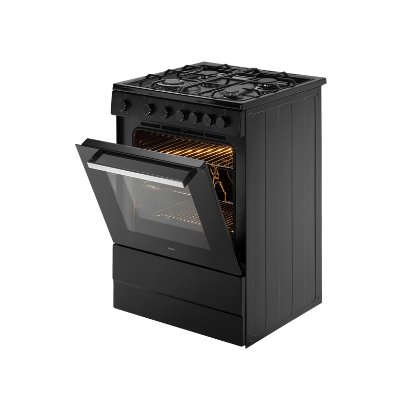 KAFF KAB 60 Cooking Range with Electric Oven – Matt Black Finish & Auto Electric Ignition-3