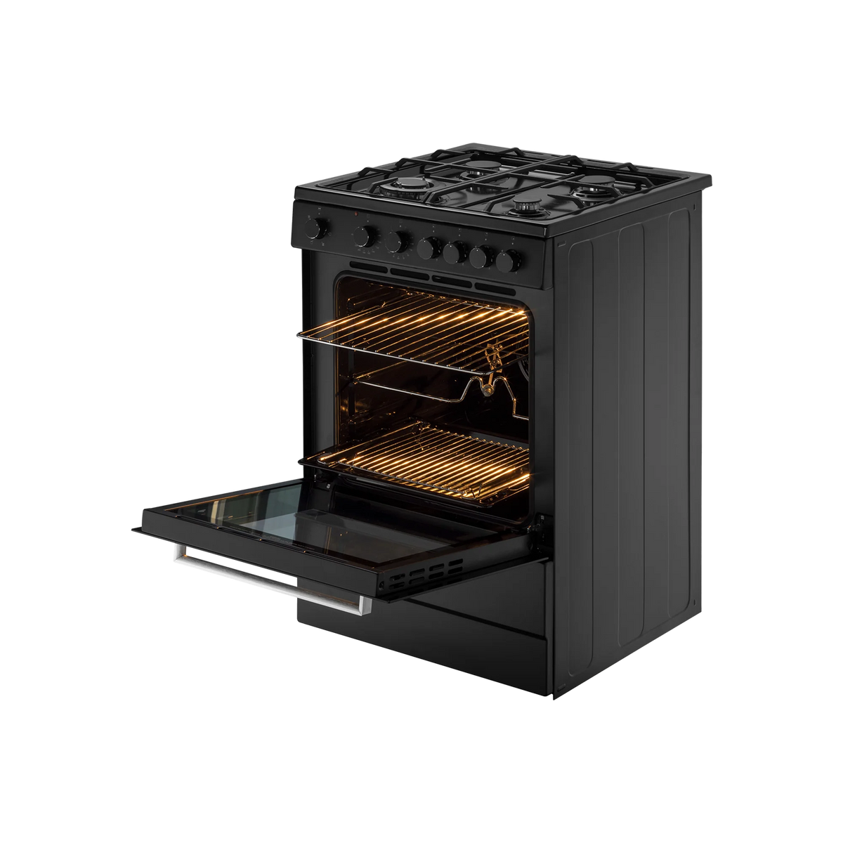 KAFF KAB 60 Cooking Range with Electric Oven – Matt Black Finish & Auto Electric Ignition-4